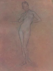 Étude de nu, vers 1872, 1904