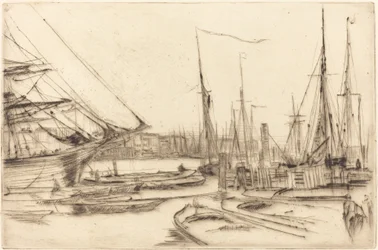 Une esquisse de Billingsgate, 1878