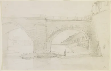 Un pont, 1858