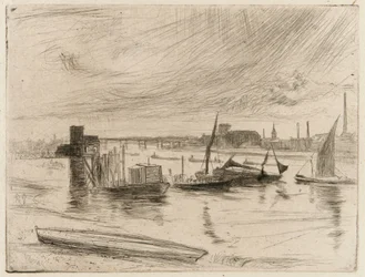 Aube à Battersea, Cadogan Pier