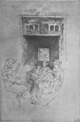 Enfileurs de perles, vers 1880