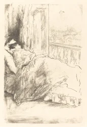 Près du balcon, 1896