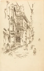Chancellerie, Loches, 1888