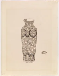 Pot cylindrique, 1876-1878