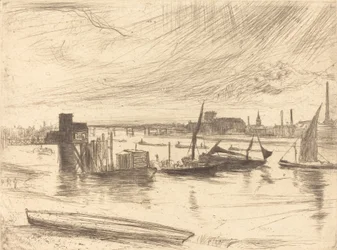 Tôt le Matin, Battersea, 1861