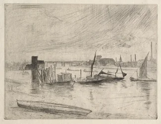 Matin tôt à Battersea, 1861