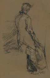 Étude de forme, vers 1868
