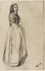 Fumette, debout, 1859