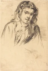 Tête inclinée de Fumette, 1859