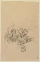 Joueurs, 1858