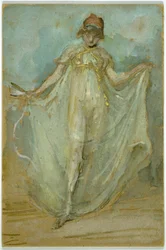 Vert et bleu : La danseuse, vers 1893