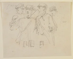 Groupe de quatre hommes