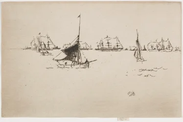 La Flotte de Sa Majesté : Soir, 1887