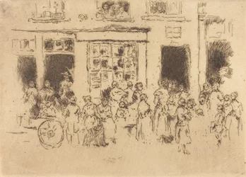 Rue Haute, Bruxelles, 1887