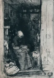 La Vieille aux Loques, 1858