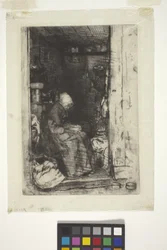 La vieille aux loques