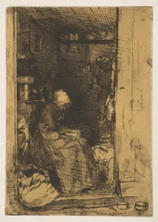 La Vieille aux Loques, 1858.