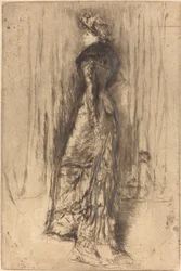 Maud debout