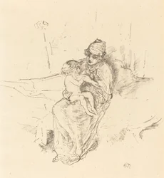 Mère et enfant, No. 1