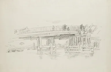 Vieux pont de Battersea, 1879, publié 1887