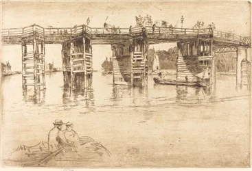 Vieux pont de Putney, 1879