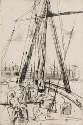 Navires à Liverpool, 1867