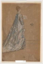 La robe bleue