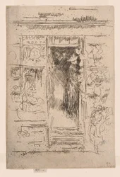 La Boutique de Bonnets, vers 1884-86
