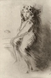 Le garçon Charlie Hanson, vers 1873-1875