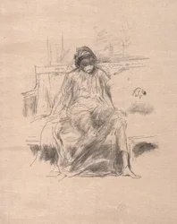 La Figure drapée assise, 1893