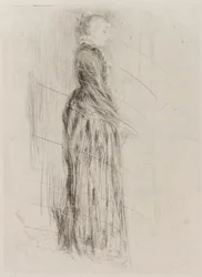 La petite robe de velours, 1873