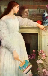 La Petite Fille Blanche, Planche de Livre