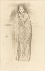 Le modèle se reposant, 1870