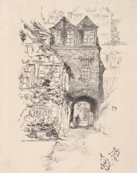 La Maison des Prêtres, Rouen, 1894