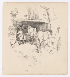La cour du forgeron