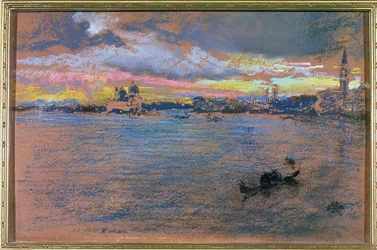 La Tempête - Coucher de soleil, 1880