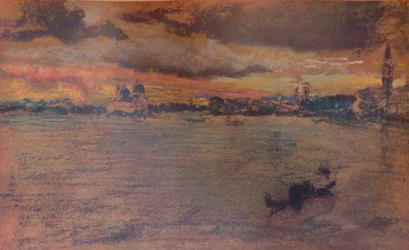 La Tempête, coucher de soleil