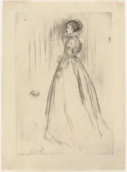 La Robe de Velours Mme Leyland, 1873