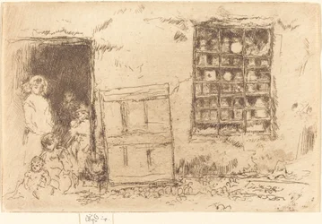 La Boutique de douceurs du village, 1887