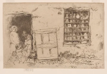 La boutique de bonbons du village, vers 1884-86