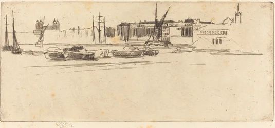 La Tour Blanche, vers 1875