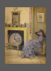 La Chambre Jaune, c.1883-84