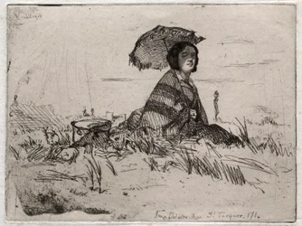 Douze eaux-fortes de la nature : En plein soleil, 1858