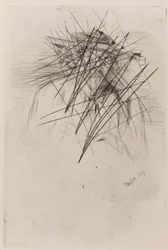 Whistler avec un chapeau, 1859