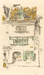 Maison jaune, Lannion