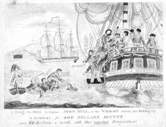 Un épouvantail pour effrayer John Bull ou, le mode Wright pour faire du grabuge