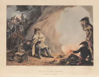 Bivouac dans les Pyrénées, la nuit avant la bataille