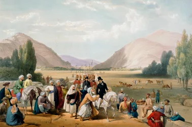 Reddition de Dost Mohammad Khan, Kaboul, Première guerre anglo-afghane
