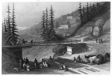 Simla, Inde, vers 1860