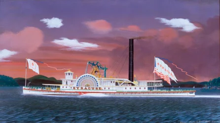 Le bateau à vapeur Syracuse